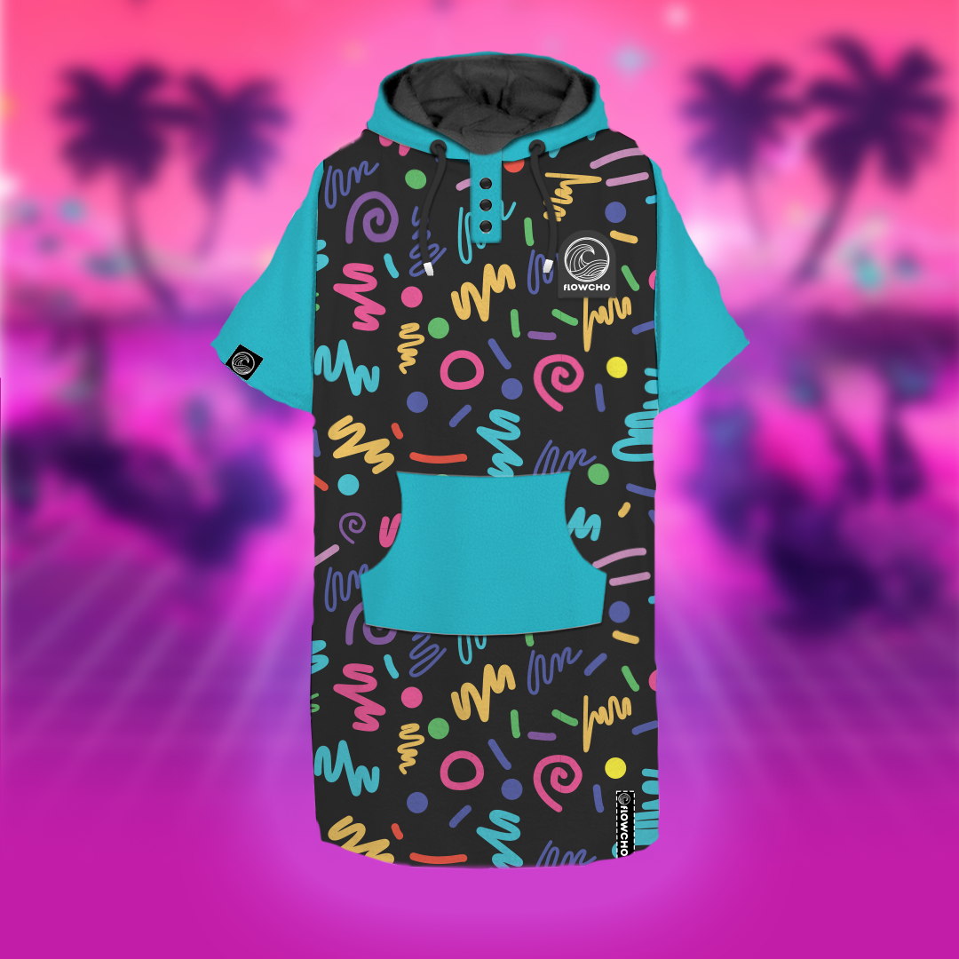 1980s Changing Poncho by Flowcho.